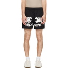 Represent Black 'Nothing Faster' Swim Shorts