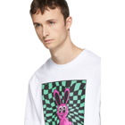McQ Alexander McQueen White Boyfriend Bunny T-Shirt