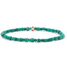 Luis Morais - Malachite and 14-Karat Gold Bracelet - Green