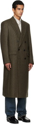 Sunflower Khaki DB Coat