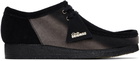 JiyongKim Black Clarks Edition Sun-Bleached Wallabee Derbys
