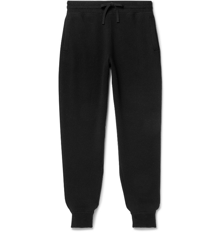 Photo: TOM FORD - Tapered Cashmere-Blend Sweatpants - Black