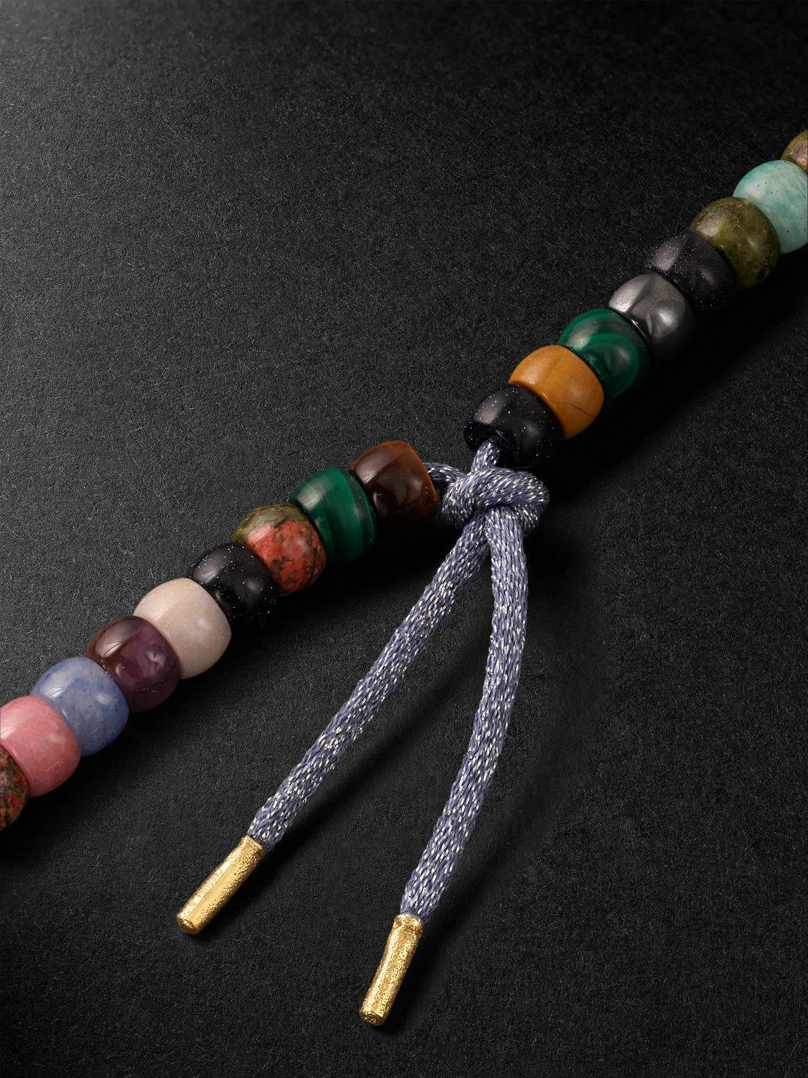 Carolina Bucci - Moonbow 18-Karat Gold Multi-Stone Beaded Necklace