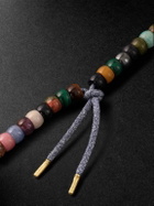 Carolina Bucci - Moonbow 18-Karat Gold Multi-Stone Beaded Necklace