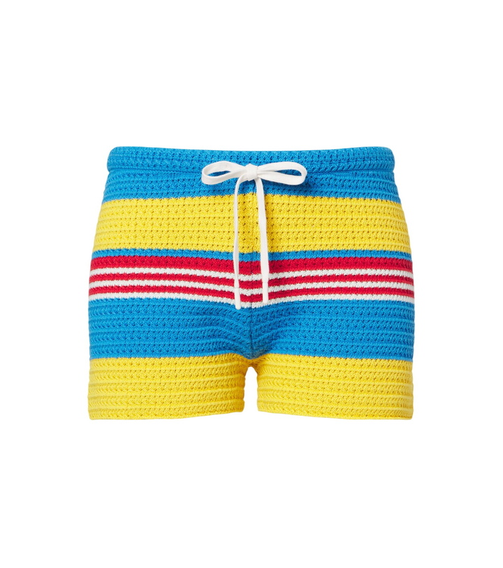 Photo: Posse Tammy striped cotton shorts