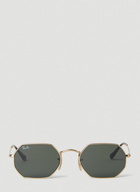 Ray-Ban - Octagonal Classic Sunglasses in Gold