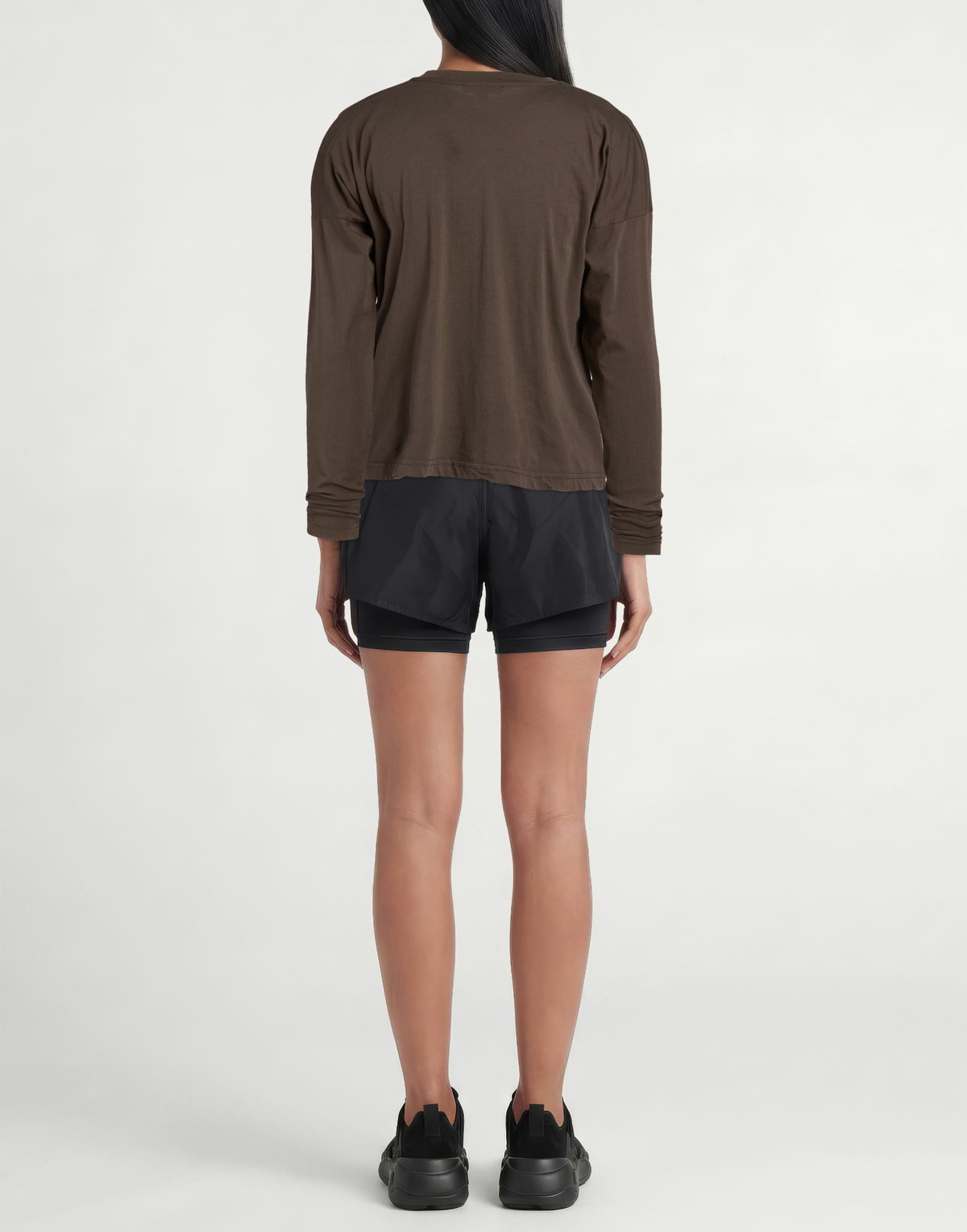 Crossley Womens T-shirt Dark in Brown
