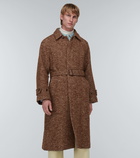 Auralee - Herringbone wool and silk coat