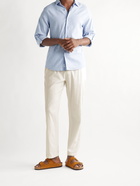 Onia - Linen-Blend Drawstring Trousers - White