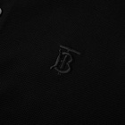 Burberry Men's Eddie TB Circle Logo Polo Shirt in Black