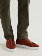 Brioni - Suede Sneakers - Red