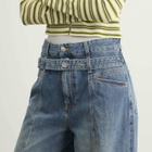Closed Women's Zoya-X Wide Leg Jeans in Dark Blue