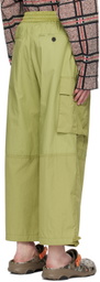 A PERSONAL NOTE 73 Khaki Paneled Cargo Pants