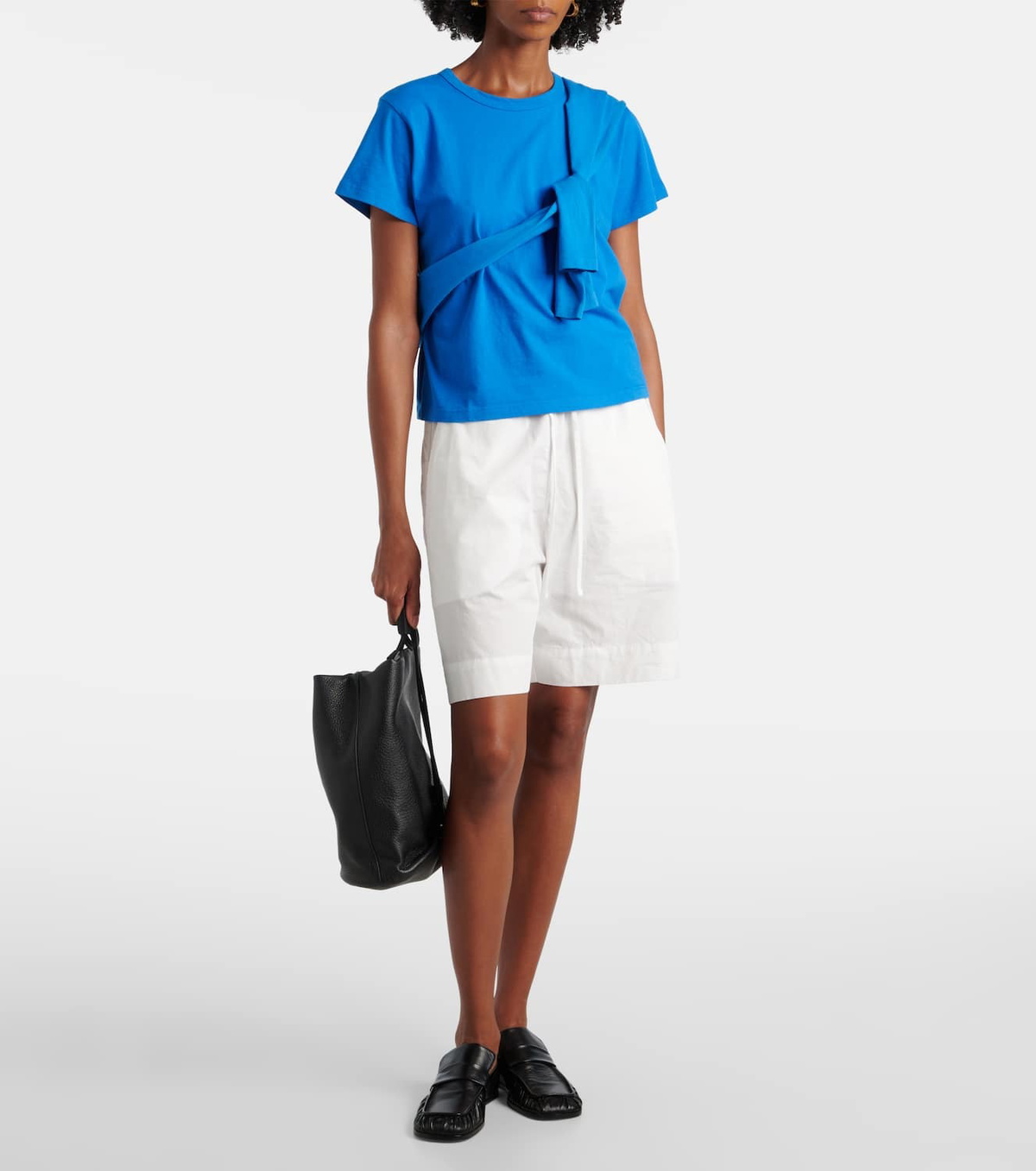 Leset Kyoto cotton shorts