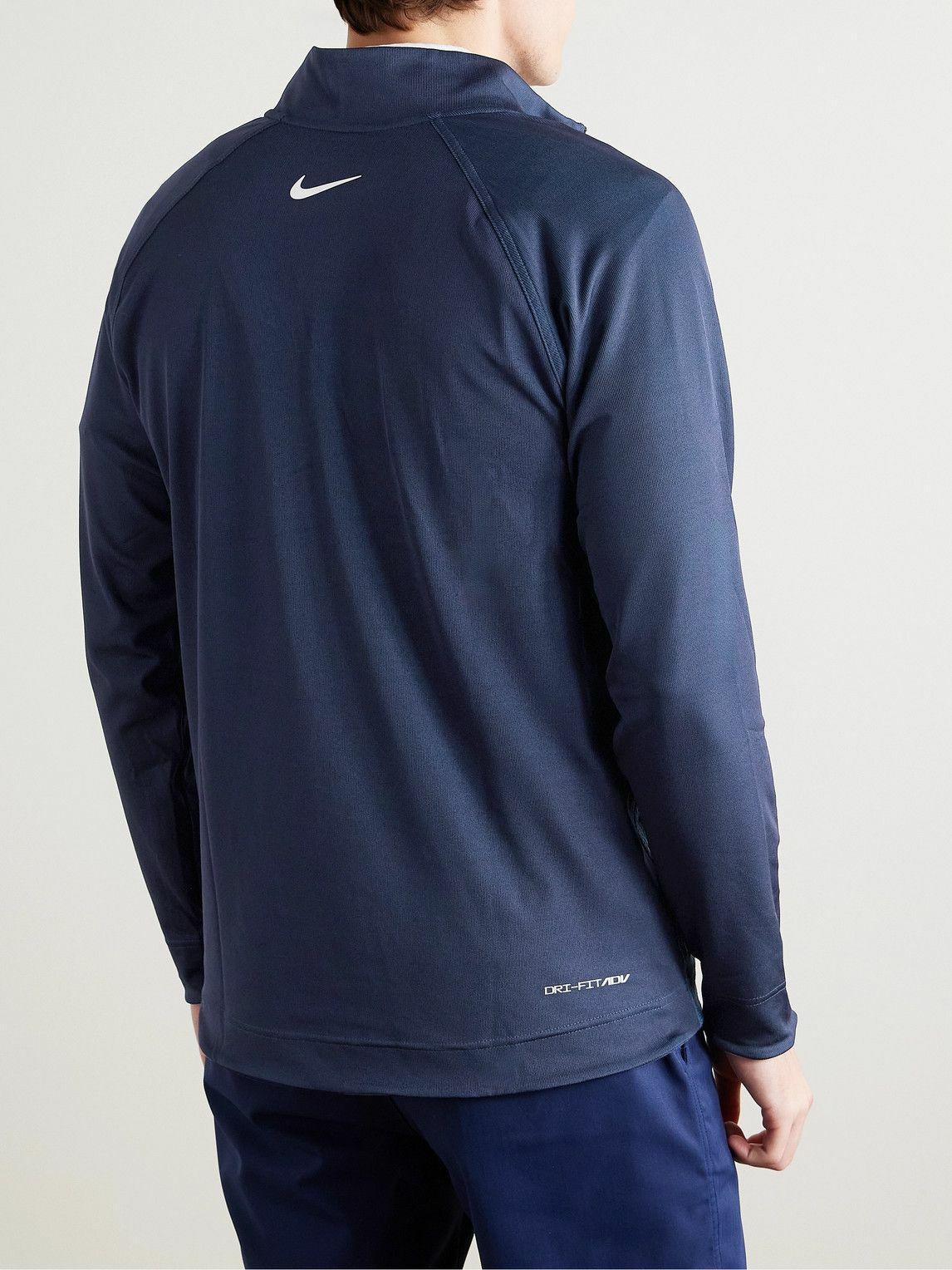 Nike Golf - Tour Dri-FIT ADV Half-Zip Golf Top - Blue