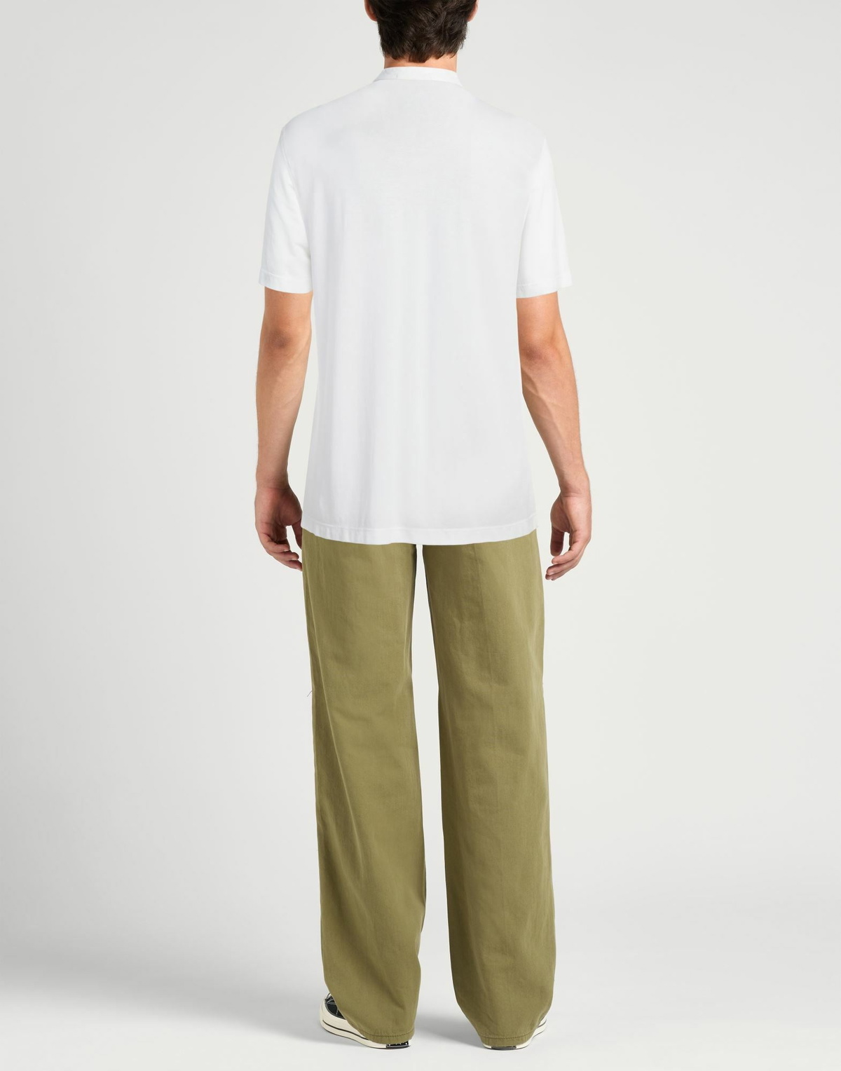 Drumohr Mens T-shirt in White