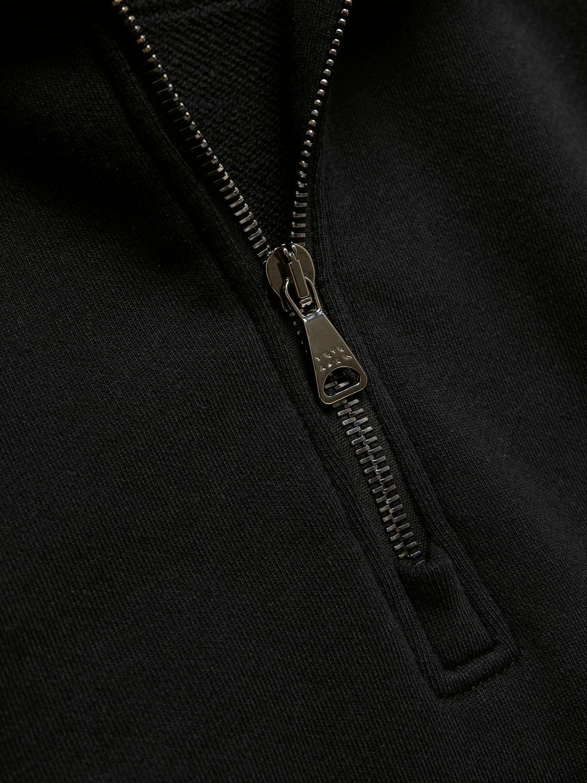 Derek Rose - Quinn Cotton and Modal-Blend Jersey Half-Zip Sweatshirt - Black
