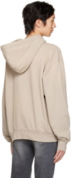 Acne Studios Beige Faded Hoodie