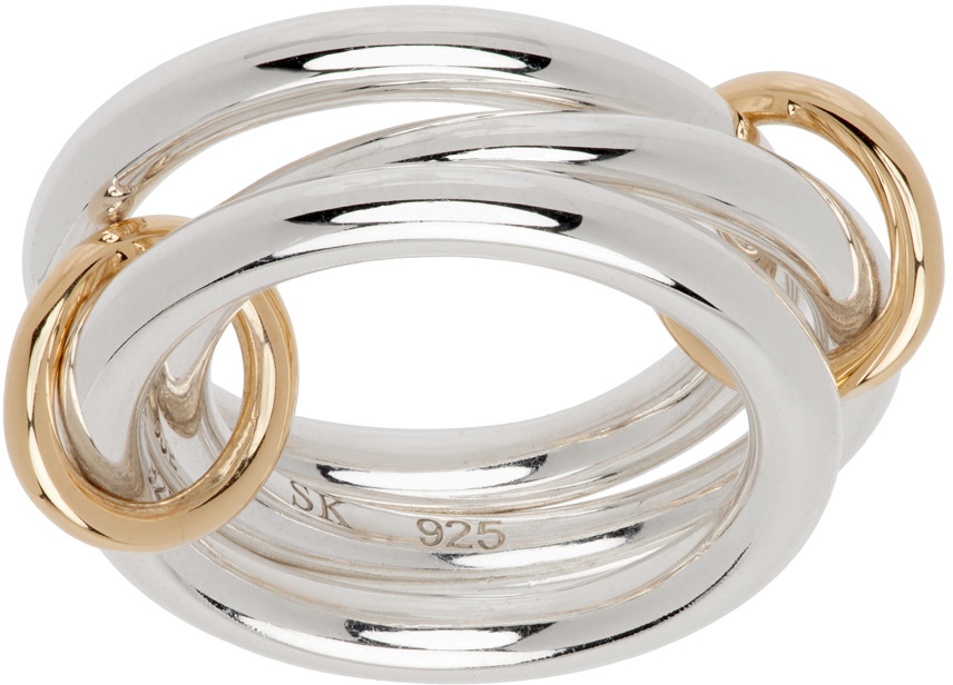 Spinelli Kilcollin Silver & Gold Taurus Core SY Ring