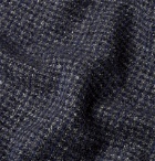 Ermenegildo Zegna - Fringed Knitted Scarf - Blue