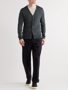 John Smedley - Classic Petworth Slim-Fit Merino Wool Cardigan - Gray