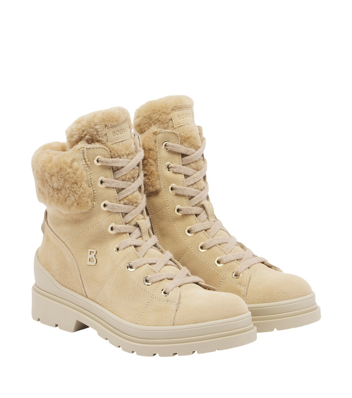 Photo: Bogner St. Moritz suede lace-up boots