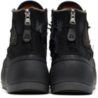 R13 Black Lace Free Kurt High Top Sneakers