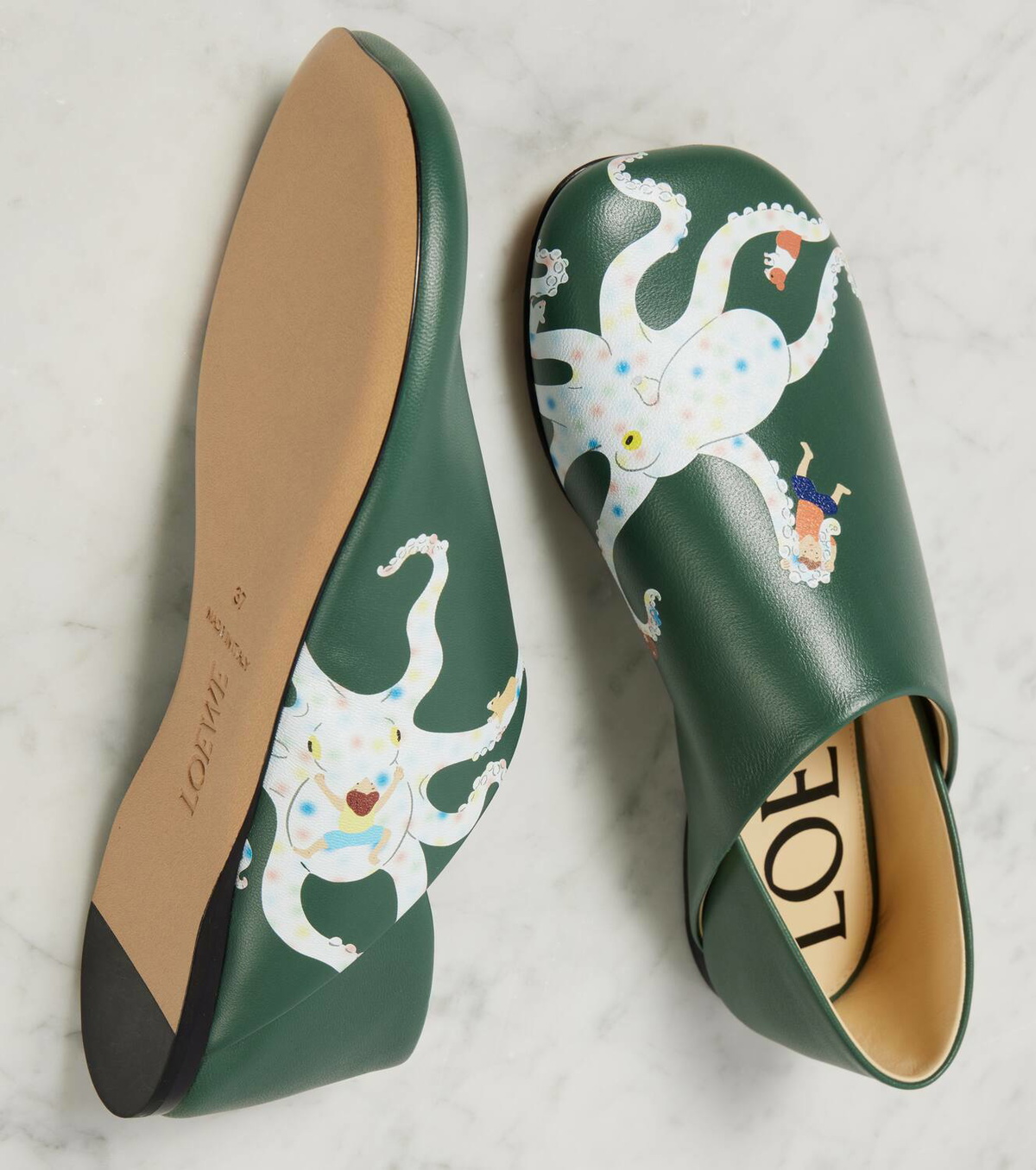 Loewe x Suna Fujita Toy leather loafers Loewe