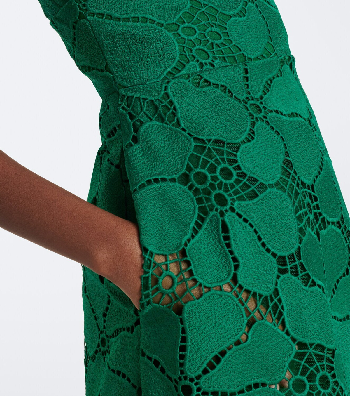 Elie Saab Guipure lace cocktail dress