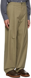 Camiel Fortgens Brown Cotton Trousers