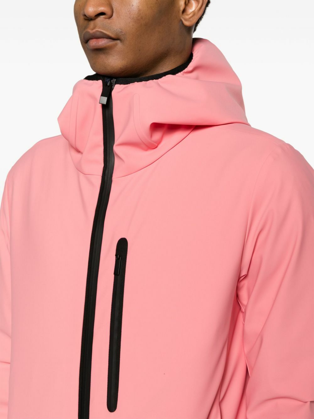 Moncler Pink Lausfer Short Down Jacket Moncler