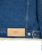 AMI PARIS - Trucker Cotton Denim Jacket