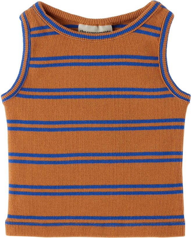 Photo: The Campamento Baby Brown Stripes Tank Top