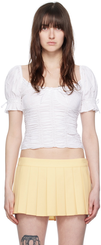 Photo: GUIZIO White Fontana T-Shirt