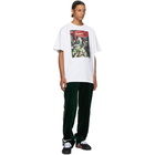 Off-White Green Velvet Pajama Lounge Pants