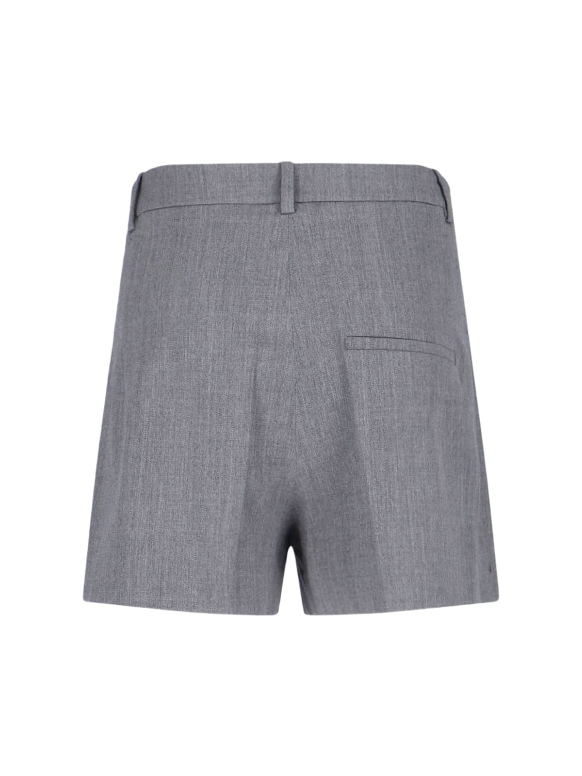 Low Classic Wool Blend Shorts