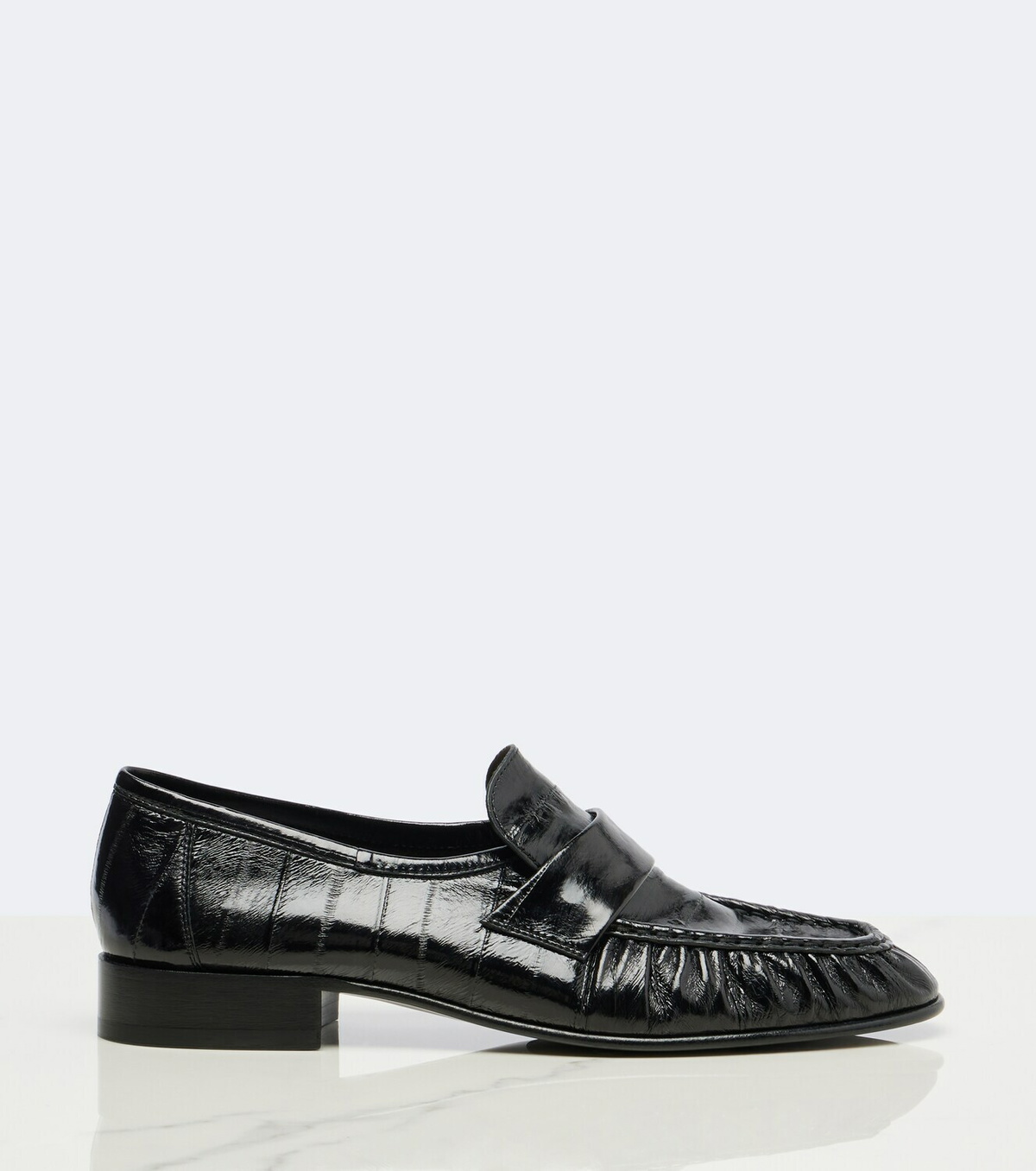 The Row Soft leather loafers