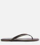 Staud Freja leather thong sandals