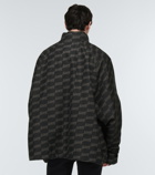 Balenciaga - Logo jacquard puffer jacket