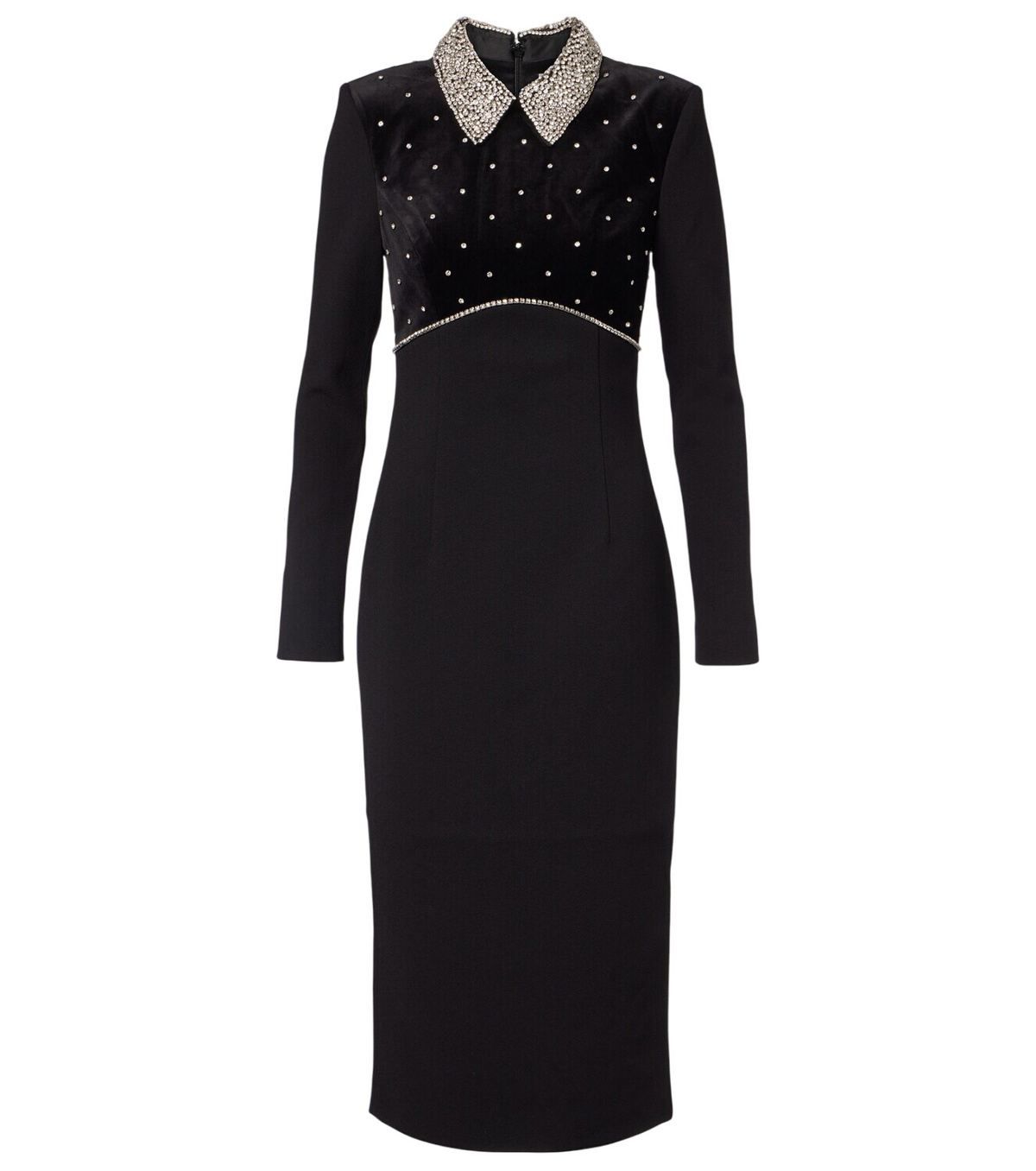 Rebecca Vallance Bridal Lucilla embellished midi dress