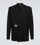 Givenchy - U-lock wool jacket