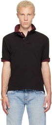 Raimundo Langlois Black Layered Polo