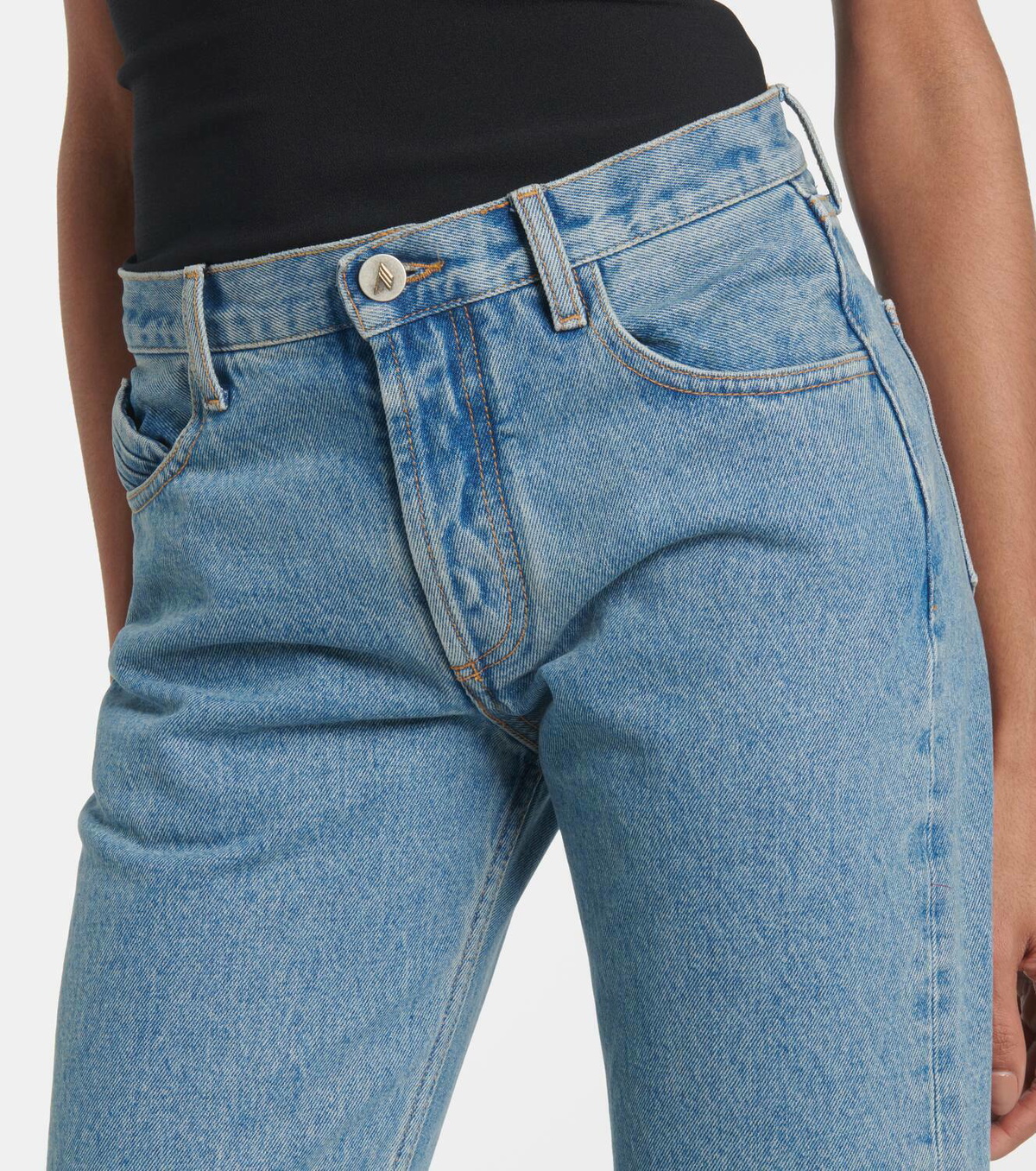 Ruched Skinny Jeans---Clearance