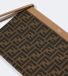 Fendi Medium FF Zucca canvas pouch