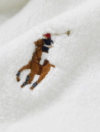 Polo Ralph Lauren - Logo-Embroidered Belted Cotton-Terry Robe - White
