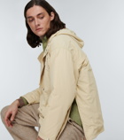 Auralee - Hooded half-placket jacket