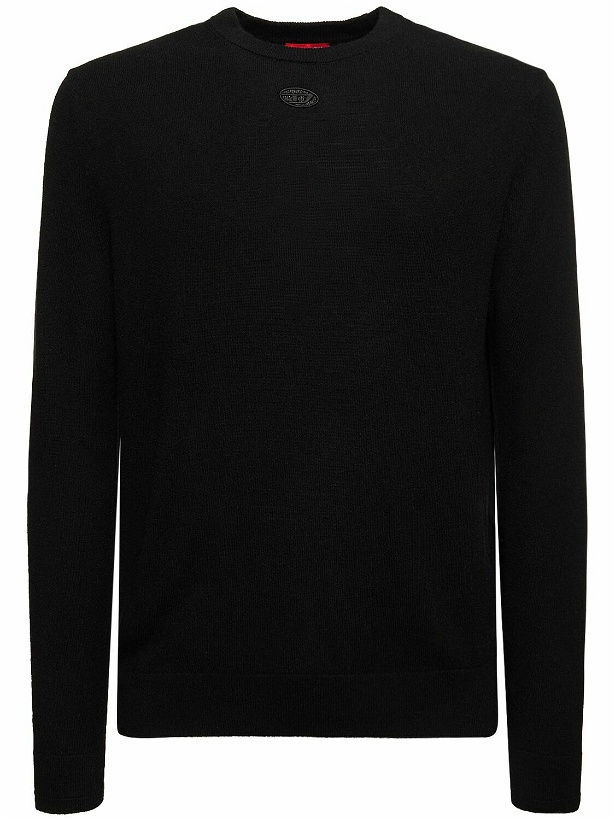 Photo: DIESEL - Oval-d Wool & Cashmere Knit Sweater