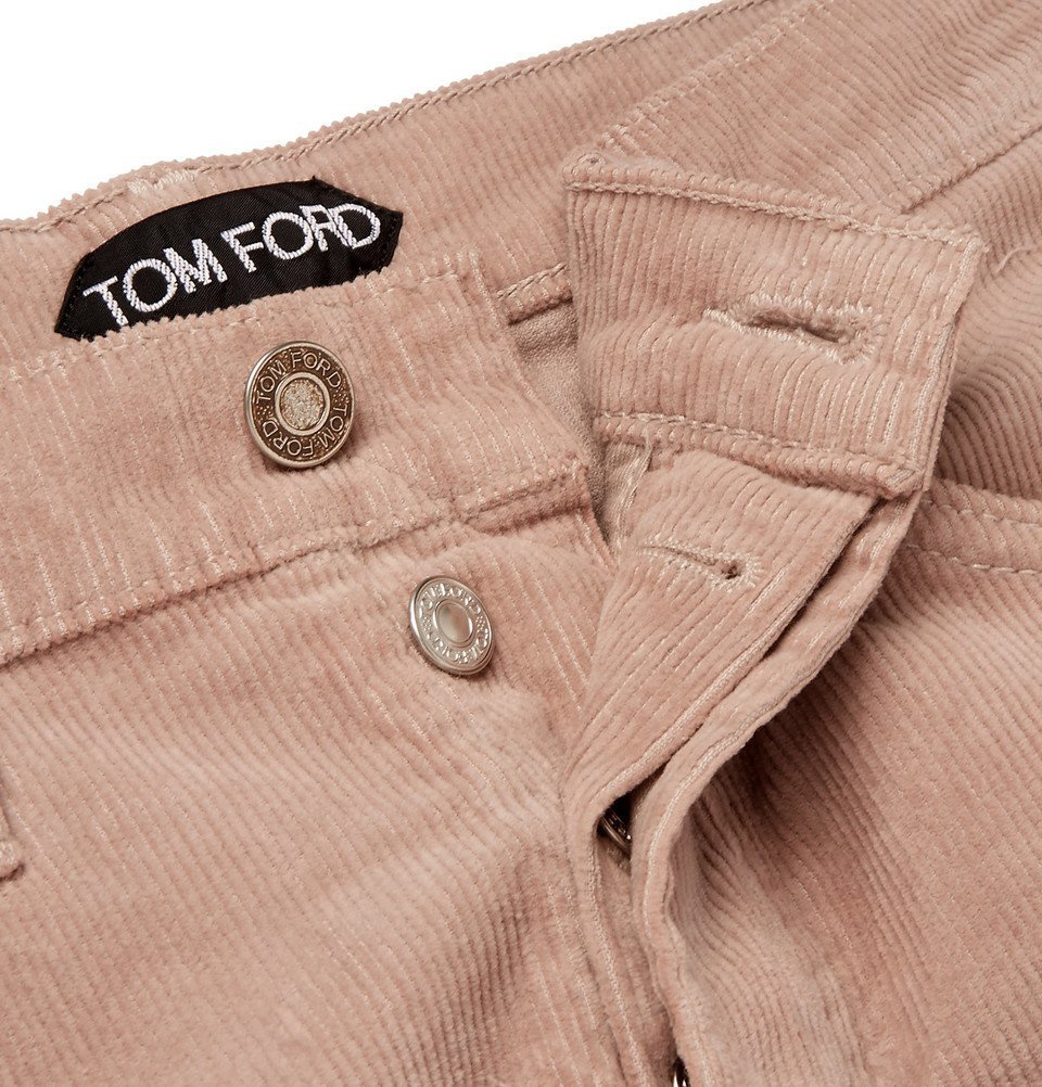 Cotton cargo pants in pink - Tom Ford