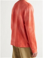 LOEWE - Paula's Ibiza Logo-Embroidered Tie-Dyed Loopback Cotton-Jersey Sweatshirt - Orange
