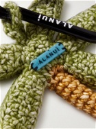 Alanui - Crochet-Knit Cotton-Blend Key Fob